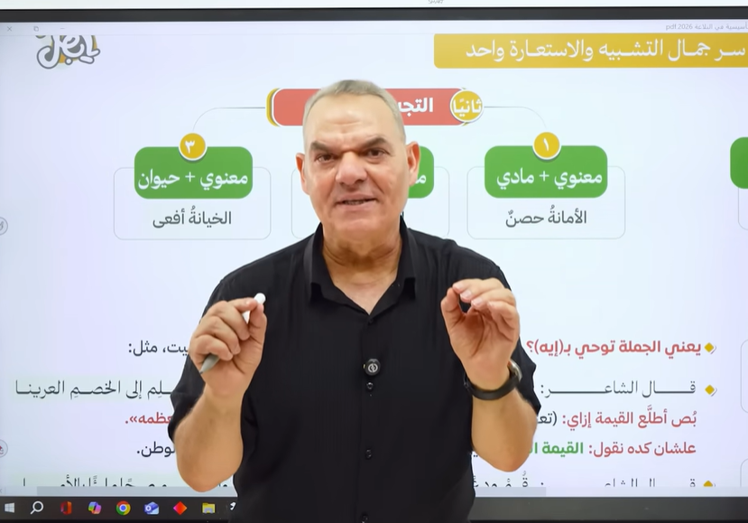 اللغة العربية | الكورس التأسيسي في النحو والبلاغة